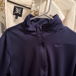 Nike Dark Blue Half-Zip Pullover
